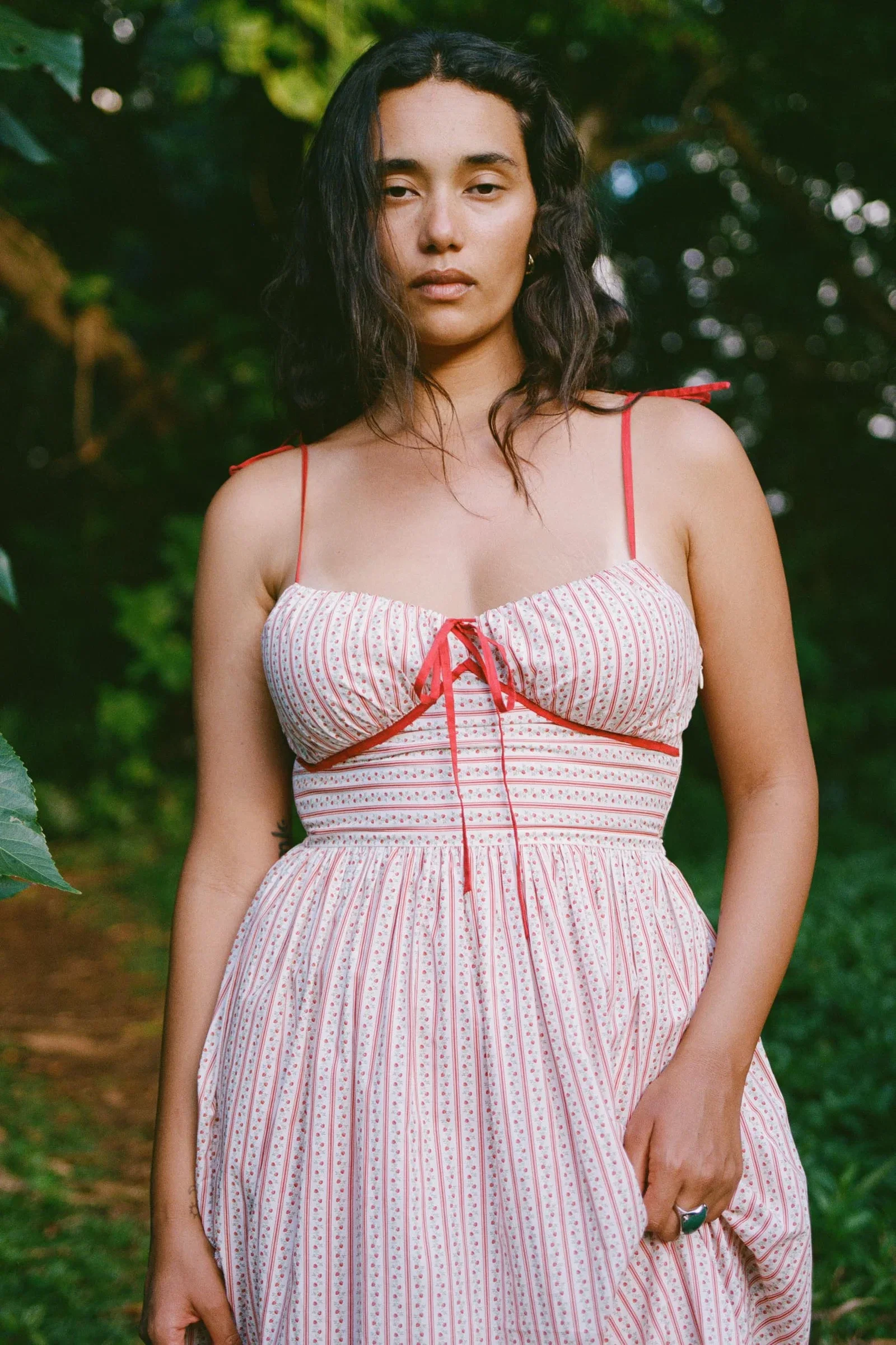 Image of The Antara Dress | Strawberry Vine