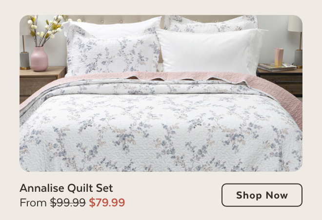 Shop Annalise Quilt Set