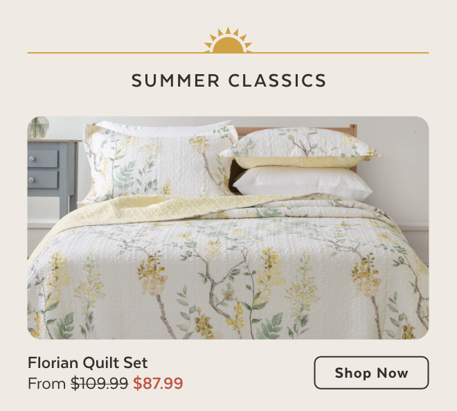 Shop Florian Quilt Set