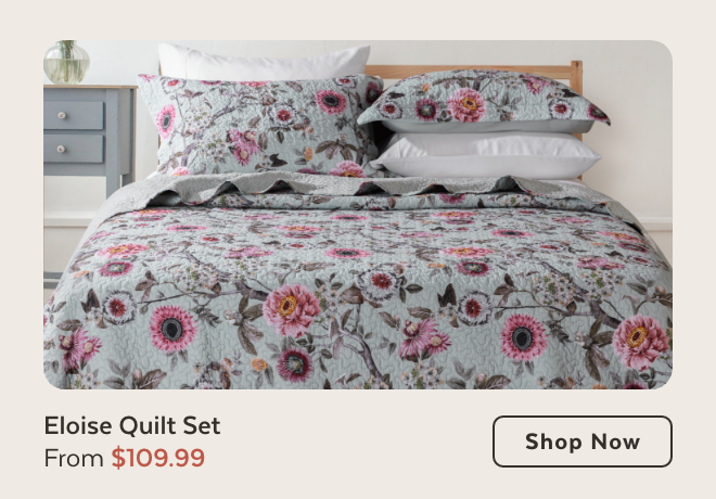 Shop Eloise Quilt Set