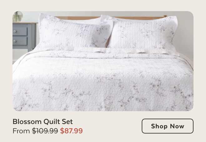 Shop Blossom Quilt Set