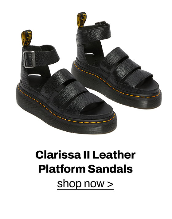 Clarissa II Leather Platform Sandals