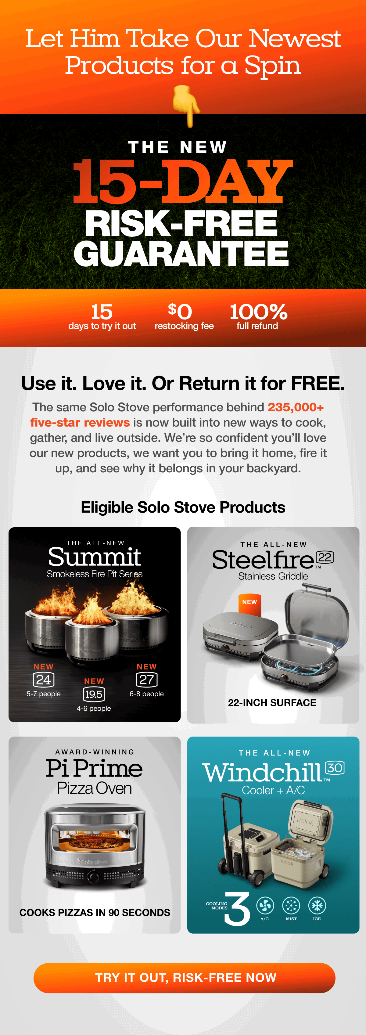 15 Day Risk Free Guarantee