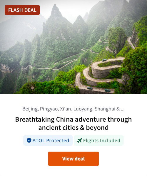 Breathtaking China adventure through ancient cities &amp; beyond
