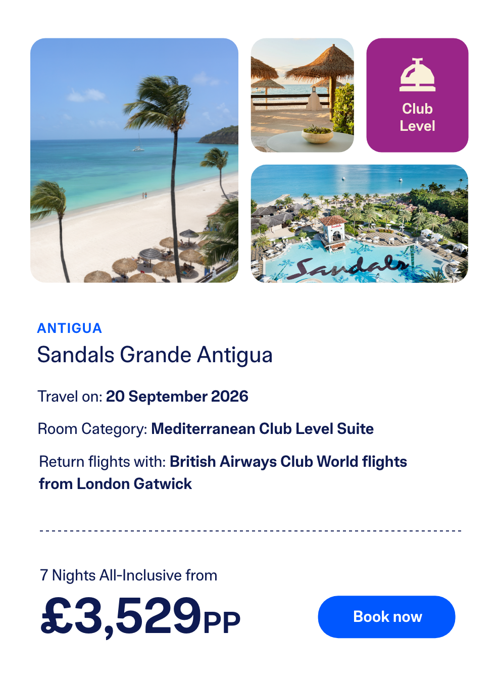 Sandals Grande Antigua | Book Now