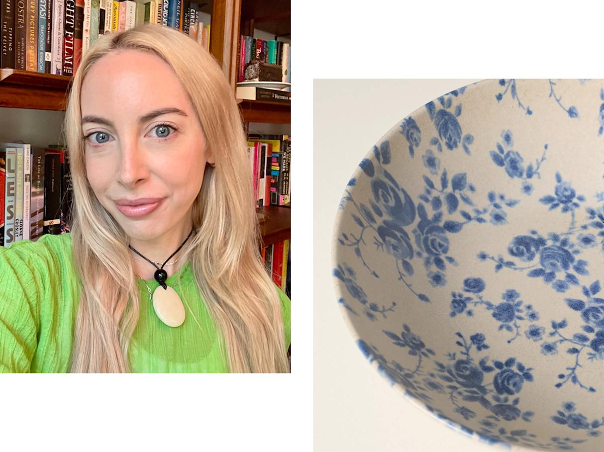 Caroline Goldstein and Bowl