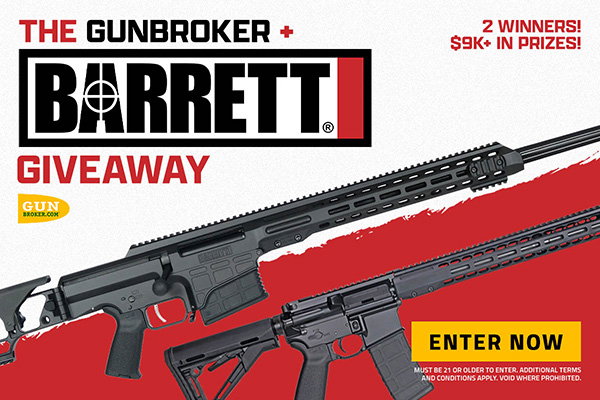 The GunBroker + Barrett Giveaway