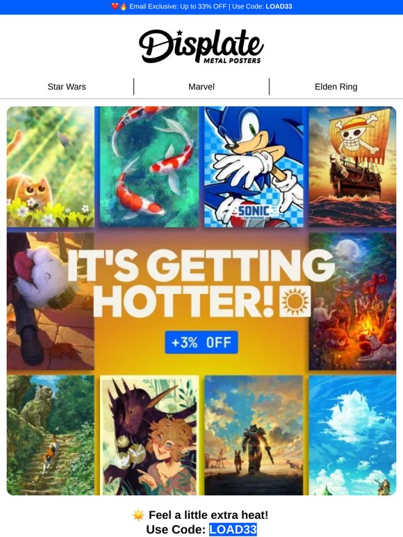 🔥❤️‍🔥 Even hotter: up 33% OFF for subscribers!