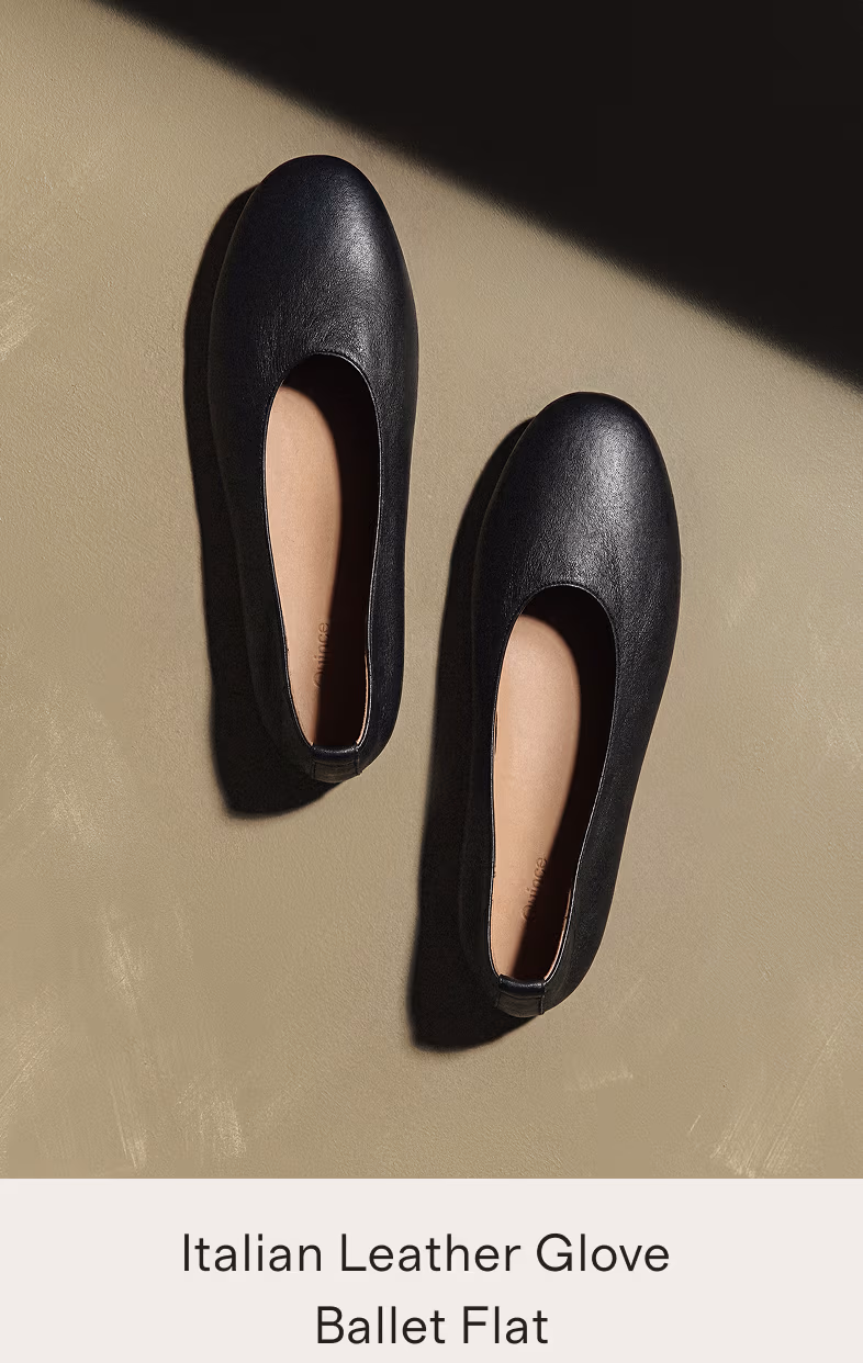 Italian Leather Glove Ballet Flat
