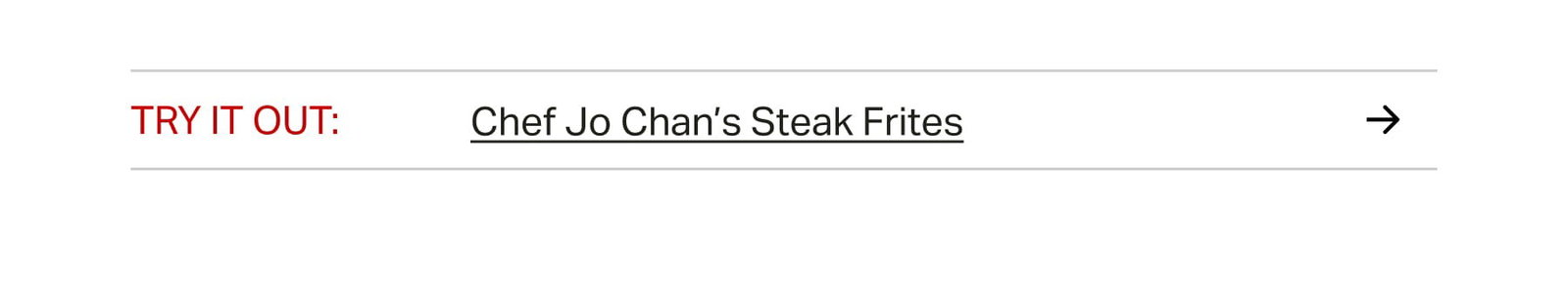 Recipe | Chef Jo Chan's Steak Frites 