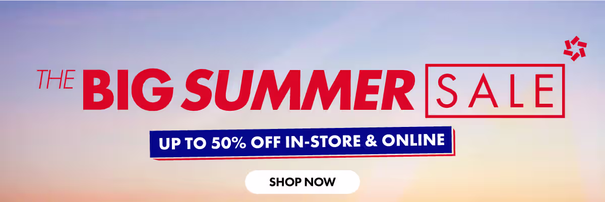 Big Summer Sale up to 50% OFF