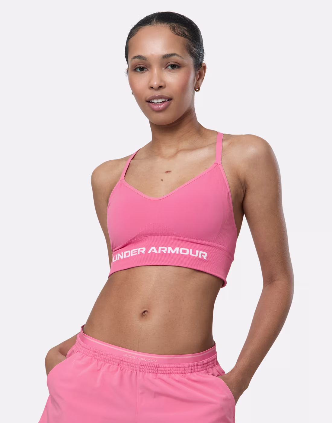 Under Armour Womens Vanish Seamless Light Support Sports Bra