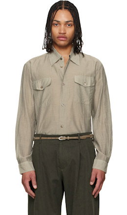 Beige Plough Shirt - OUR LEGACY