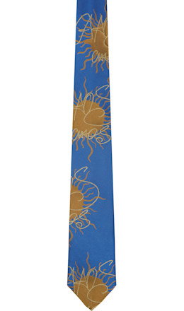 Blue 8.5cm 'Chaos' Tie - Vivienne Westwood