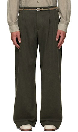 Green Bridge Chino Trousers - OUR LEGACY