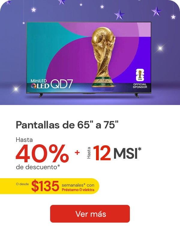Pantalla Samsung 65