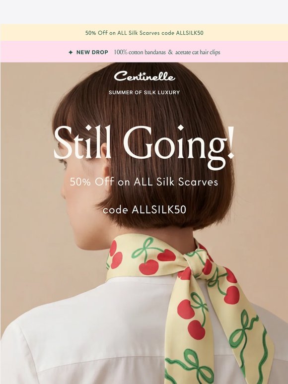 50% Off on Silk Still On!
