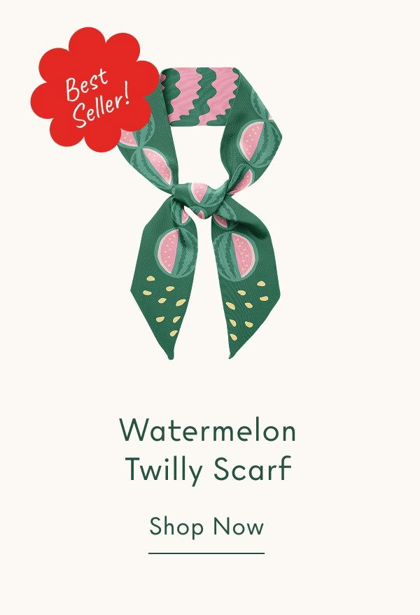 Watermelon Twilly Scarf