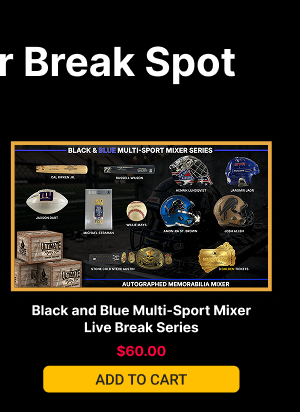 Black and Blue Multi-Sport Mixer Live Break Series