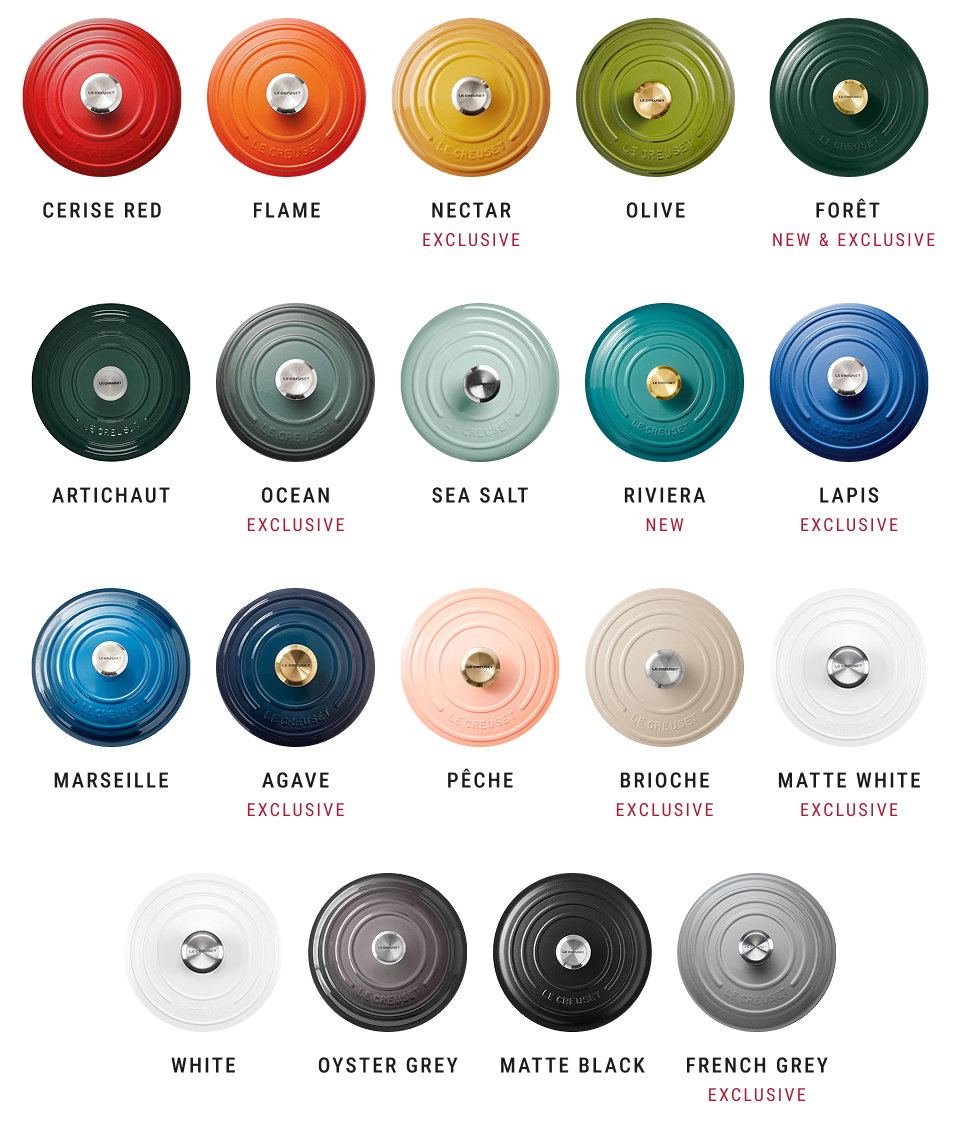Le Creuset Colors