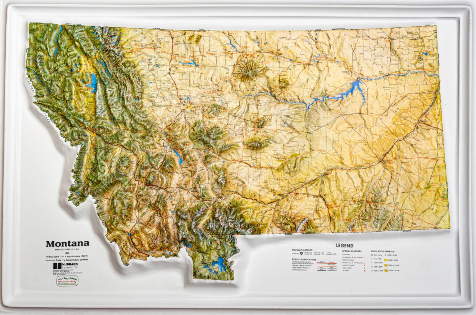 Raised Relief Maps