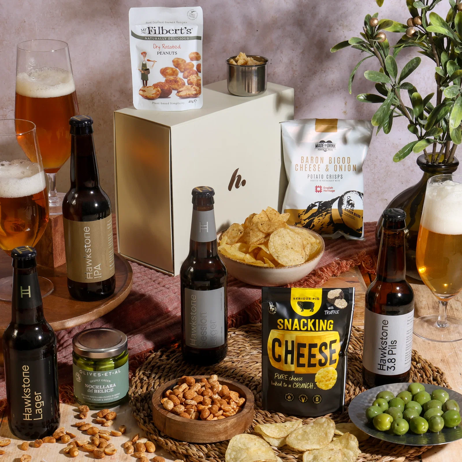 Image of The Hawkstone Luxury Beer Hamper