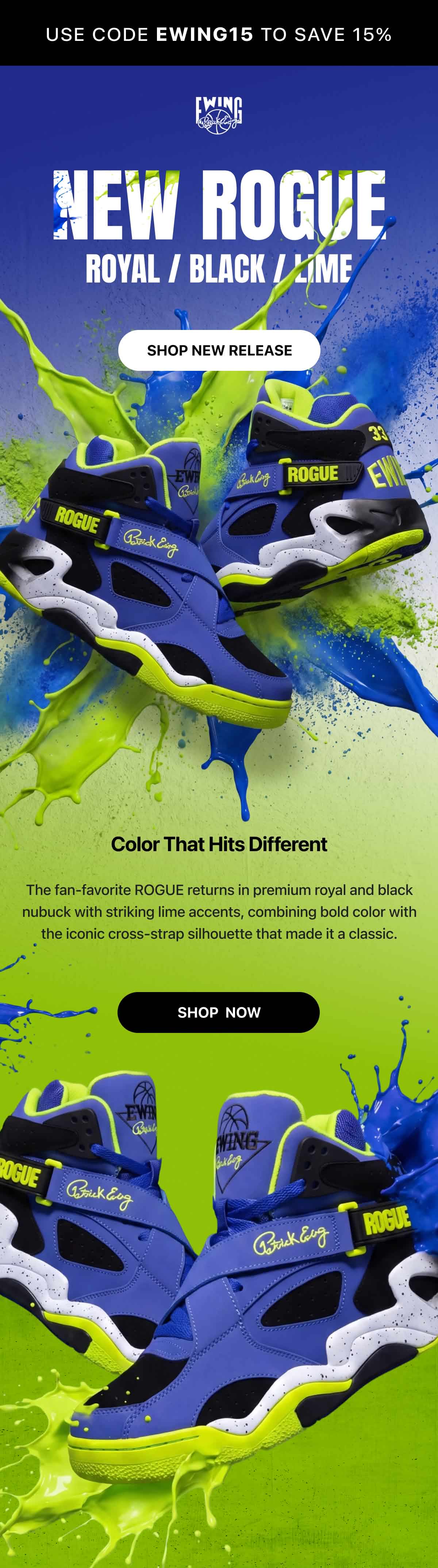 Rogue Royal Black Lime