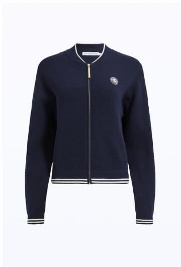 Varsity Knit Jacket
