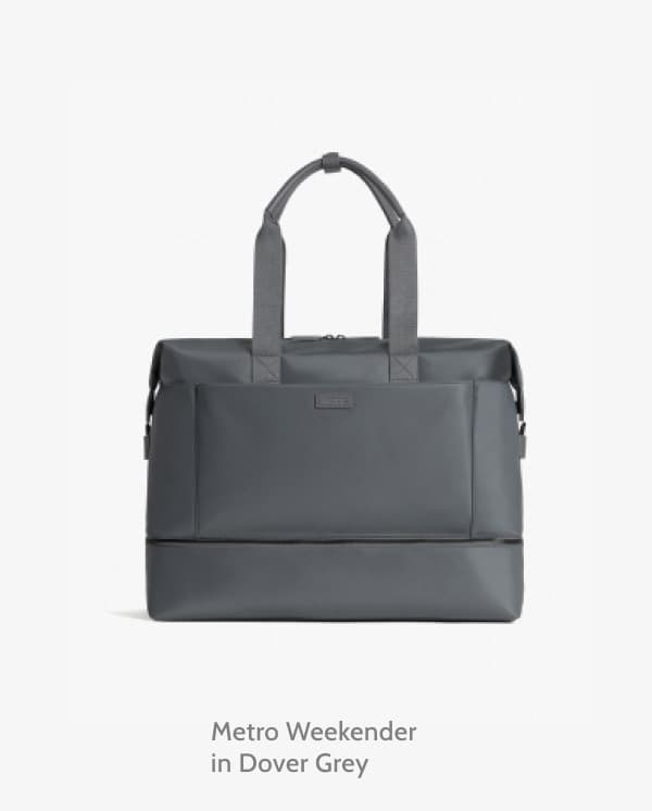 Metro Weekender in Dover Grey.