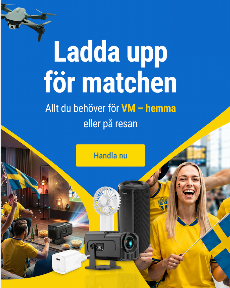 Allt du behöver för VM hemma eller på resan