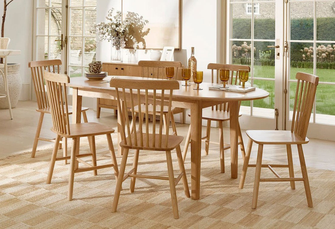 Corton Extending Dining Table with 6 Chairs
