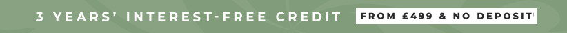 3 Years' Interest-Free Credit Available from £499†