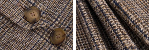 Men's House of Bruar Linen Sporting Waistcoat