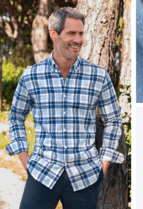 Men’s Cotton Linen Shirts