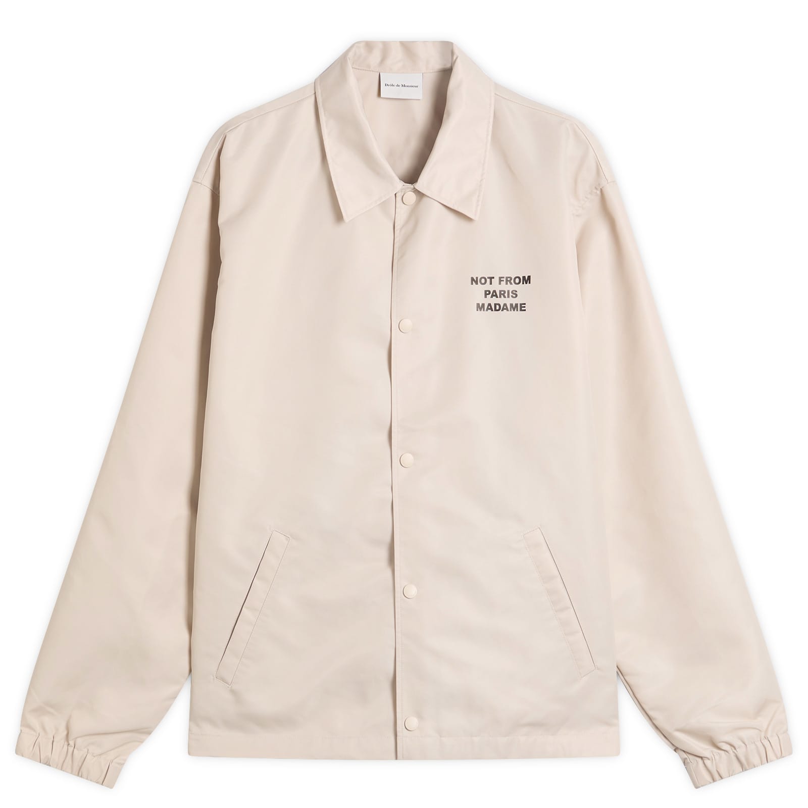Drôle de Monsieur Slogan Coach Jacket