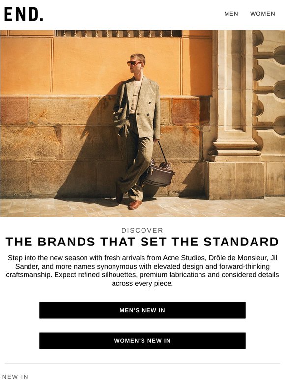 New season arrivals from A.P.C., Our Legacy & more