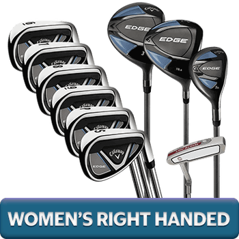 Callaway Edge Graphite 10-Piece Women's Golf Club Set, Right Handed
