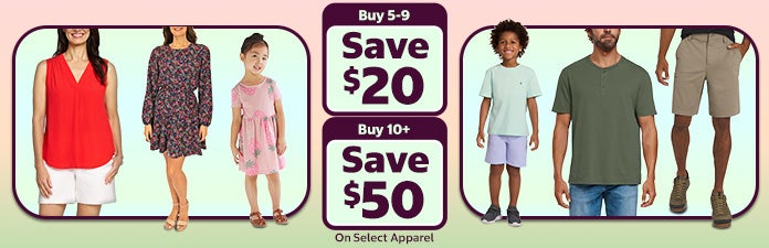 apparel buy more and save