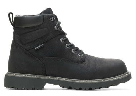 Wolverine - Men's Floorhand Moc-Toe Pull-On Work Wellington - Dark Wheat colorway.