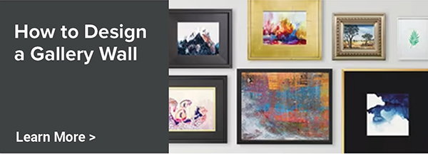 How to Design a Gallery Wall - Learn More >