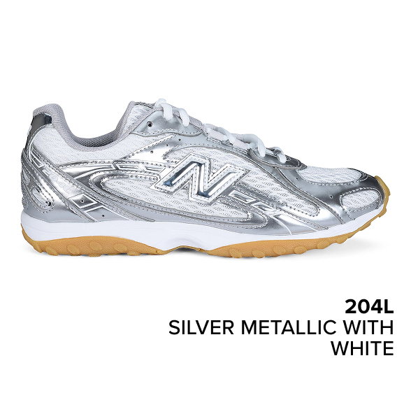 204L SILVER METALLIC with WHITE