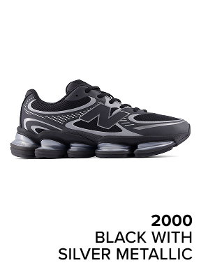 2000 BLACK with SILVER METALLIC