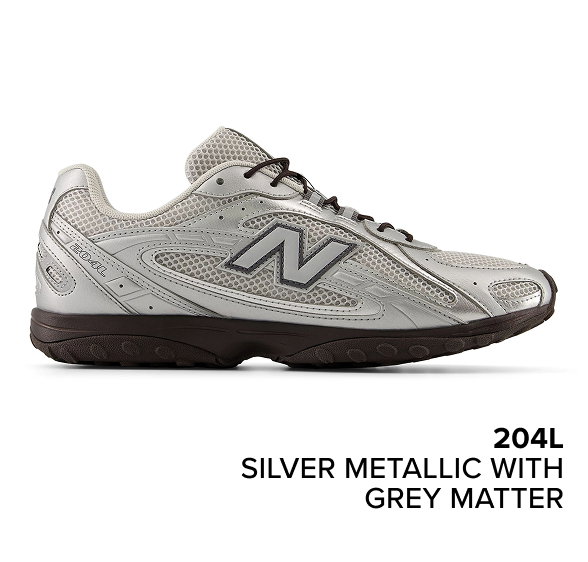 204L SILVER METALLIC with GREY MATTER