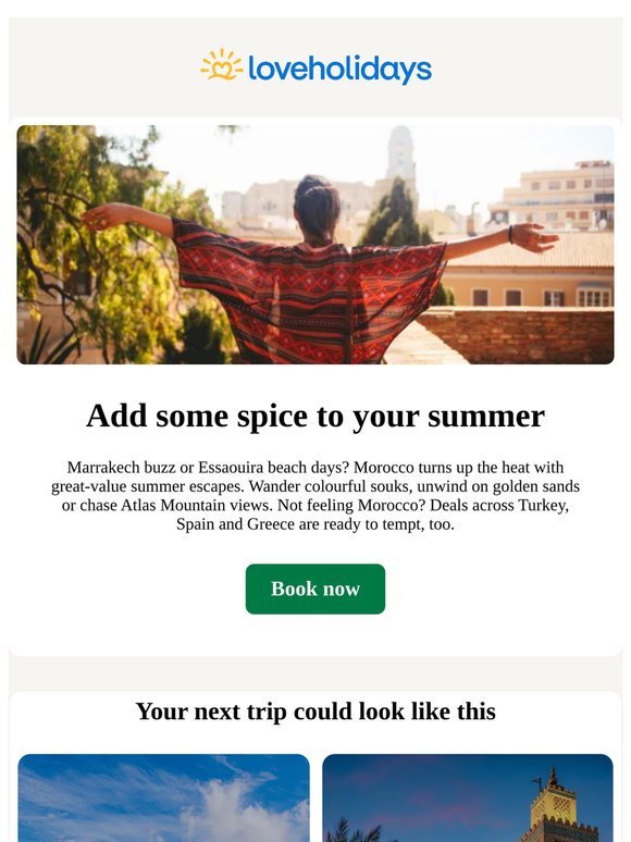 Add a little spice to your summer from £249pp 🔥