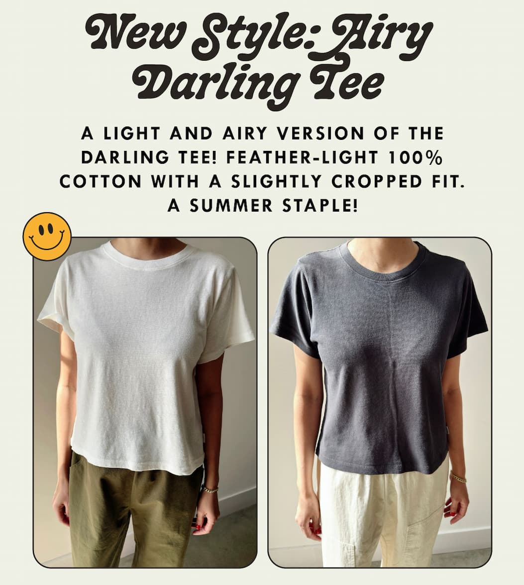 New Style: Airy Darling Tee