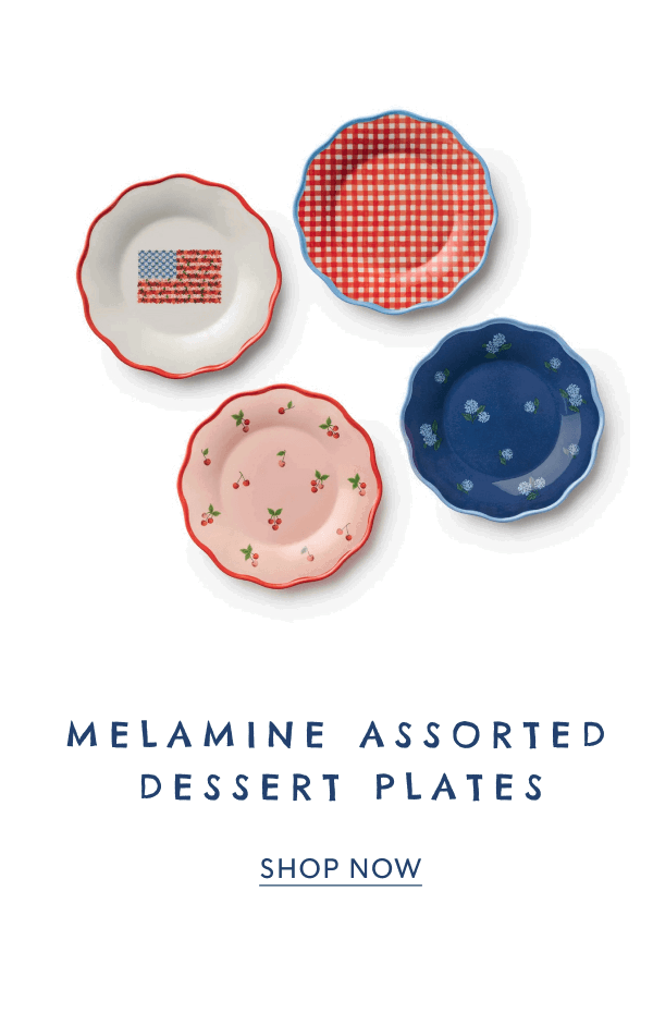 MELAMINE ASSOTED DESSERT PLATES | SHOP NOW