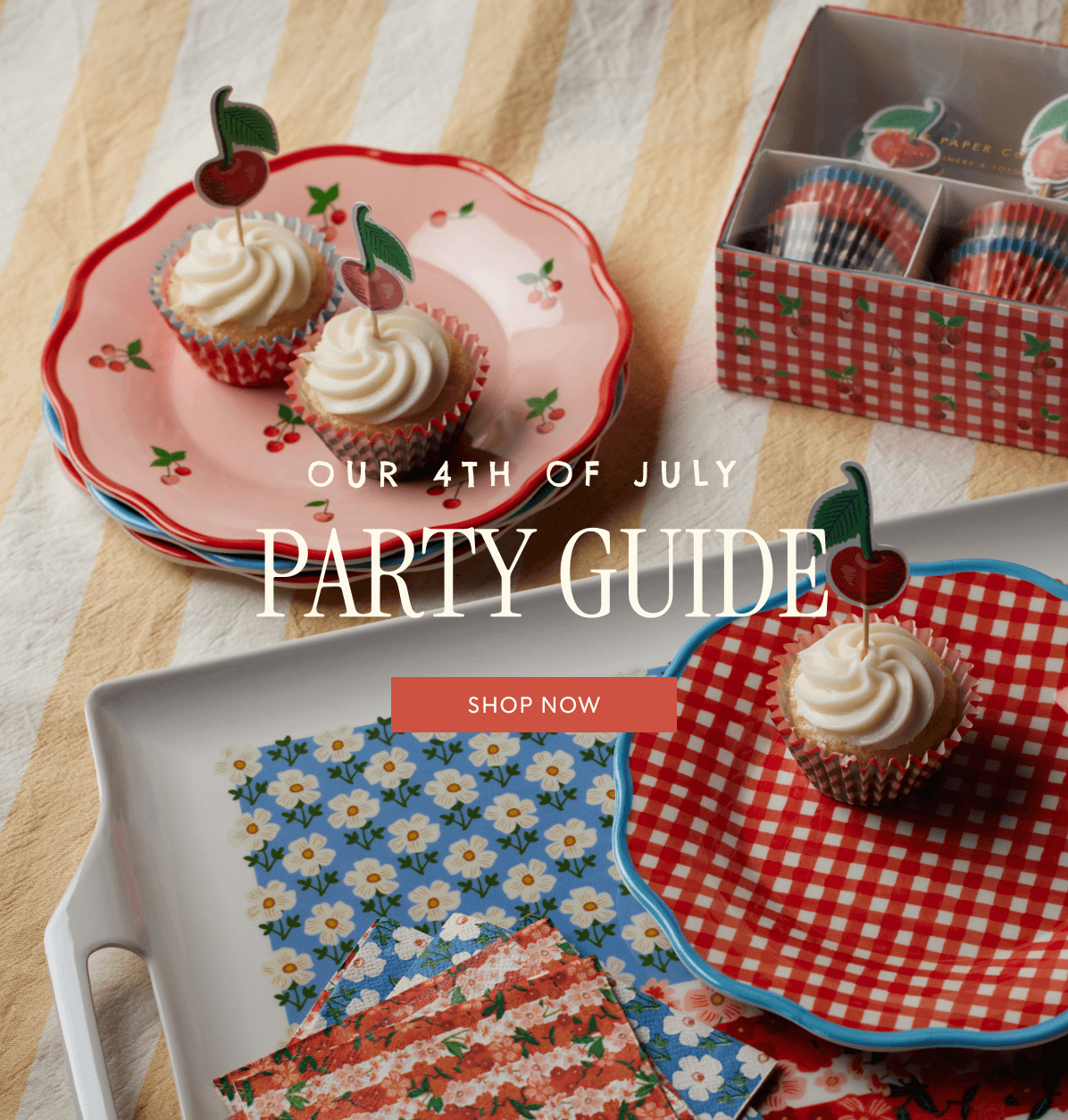 OUR 4TH OF JULY PARTY GUIDE | SHOP NOW