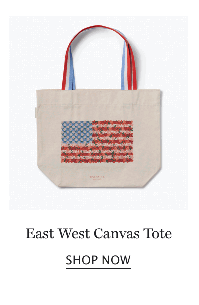 East West Canvas Tote | SHOP NOW