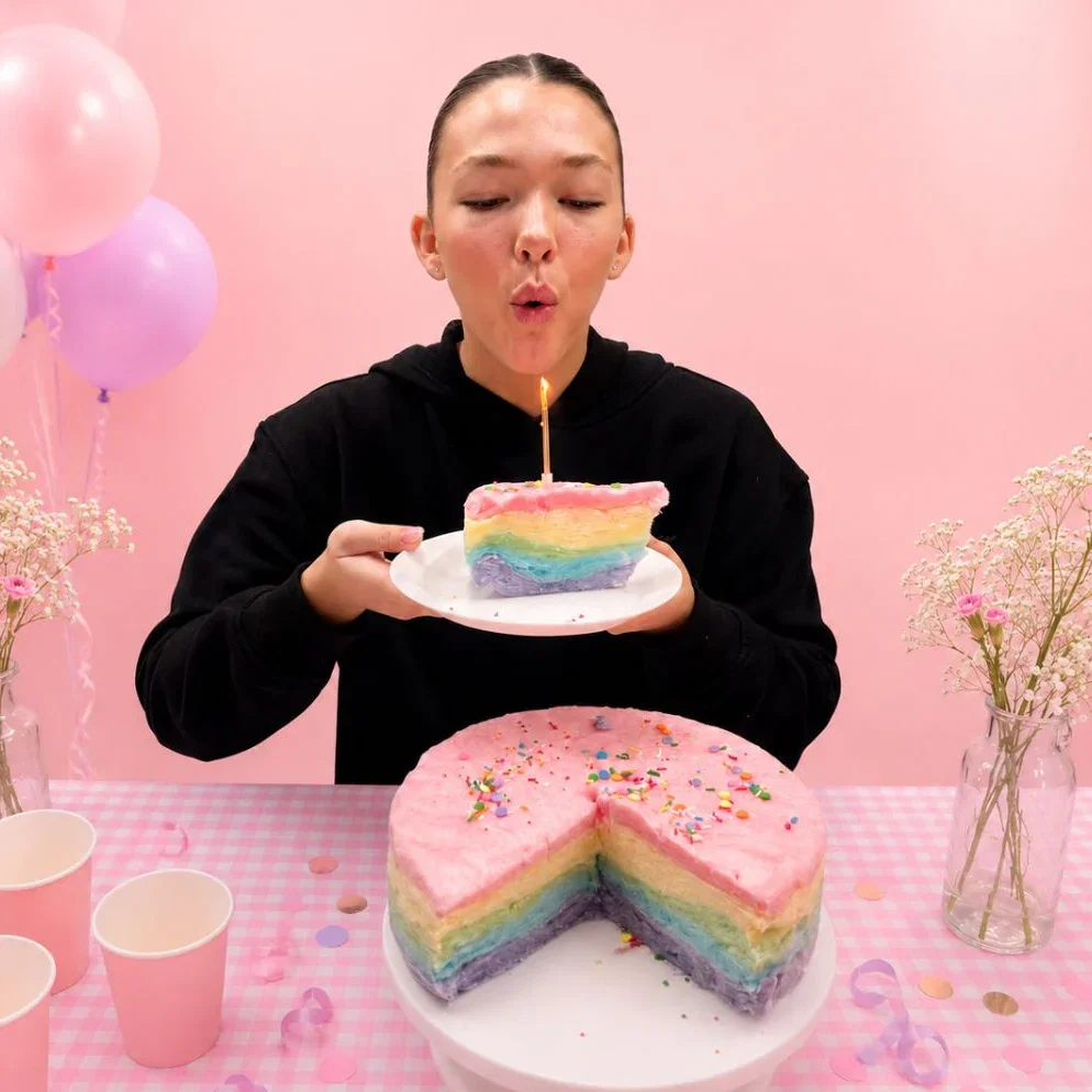 Image of The Fairy Floss Cake