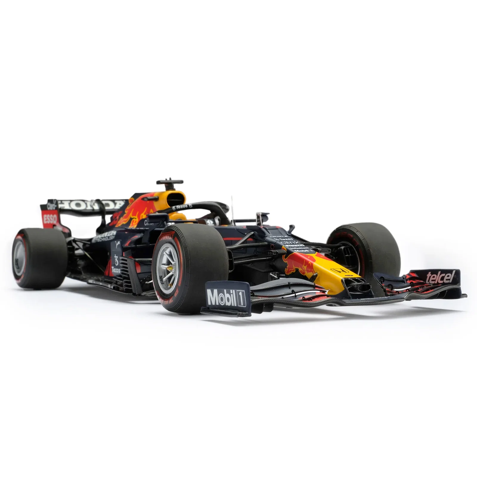 Image of Max Verstappen 2021 Oracle Red Bull Racing RB16B 1:8 Scale Model – Abu Dhabi GP